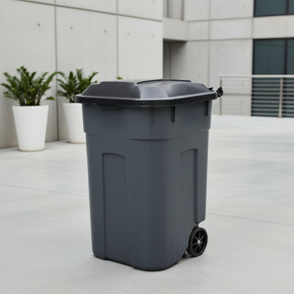 Recolector Megaforte 140 L Rojo Rey Chile Reyplast