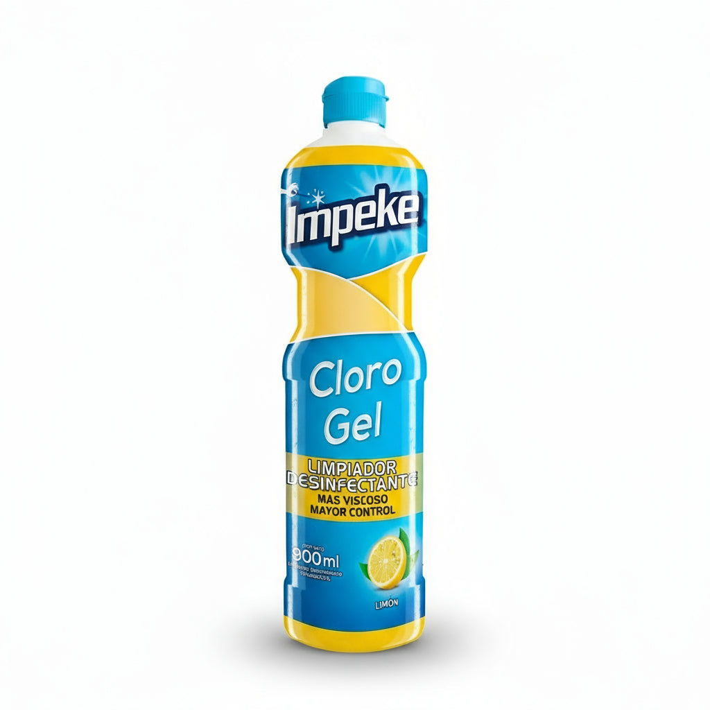 Cloro Gel Aroma Limón 900 ml. – Impeke