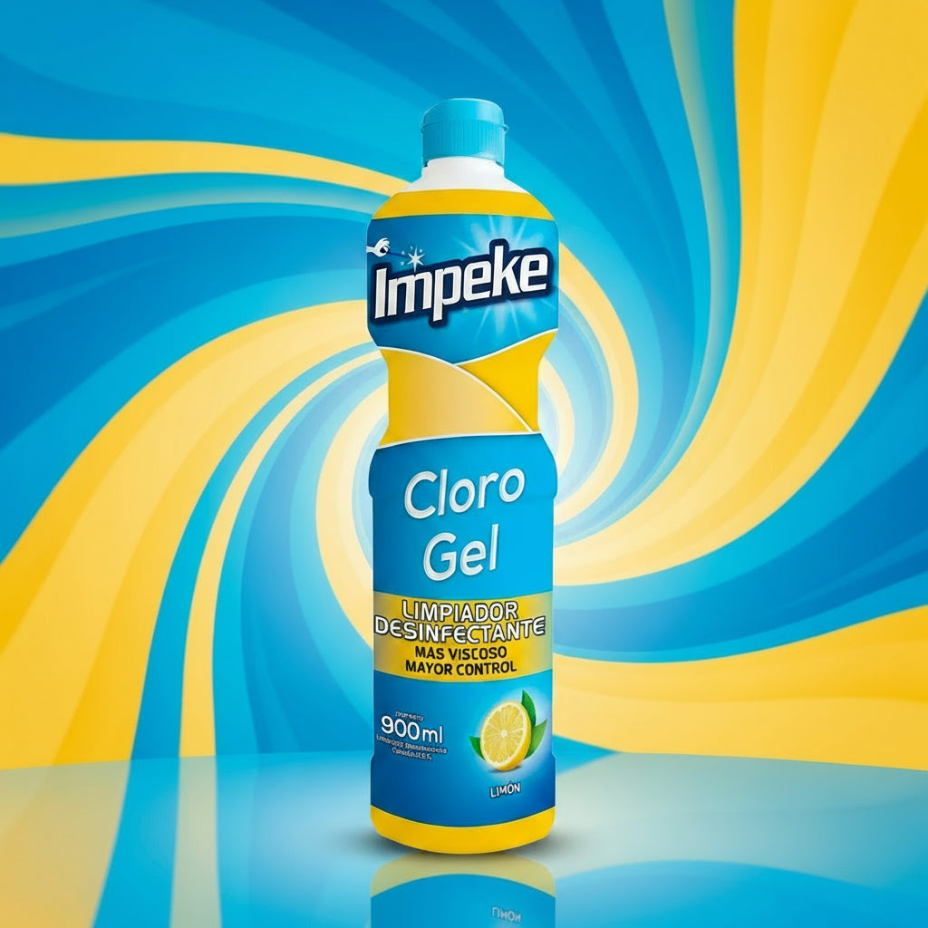 Cloro Gel Aroma Limón 900 ml. – Impeke