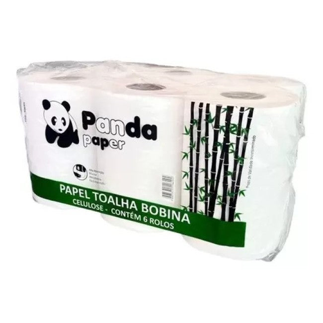 Papel Higienico Panda 22mts x 6 unidades