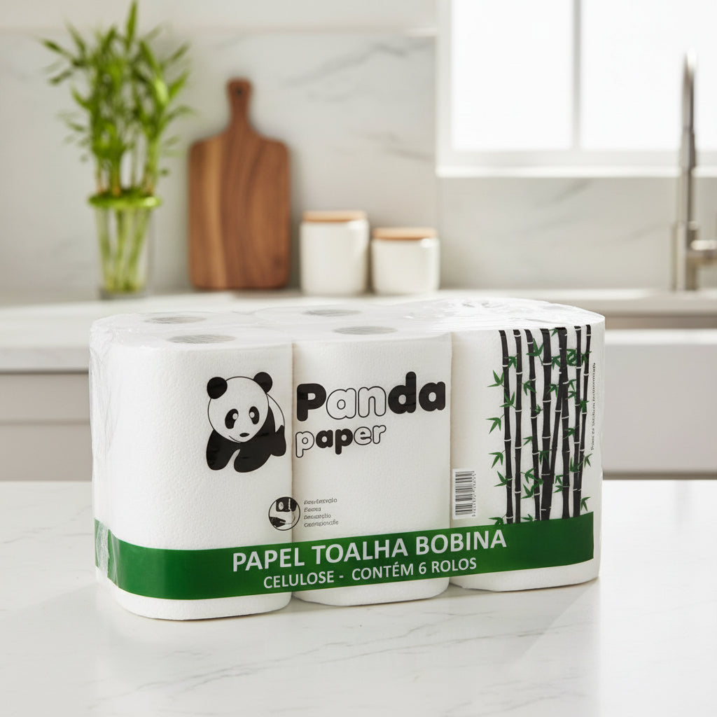 Papel Higienico Panda 22mts x 6 unidades