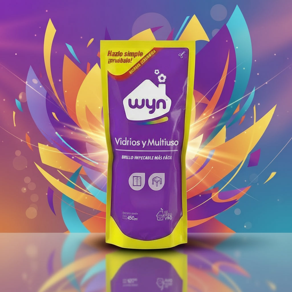Limpiador Liquido Vidrios Wyn Dp 450ml