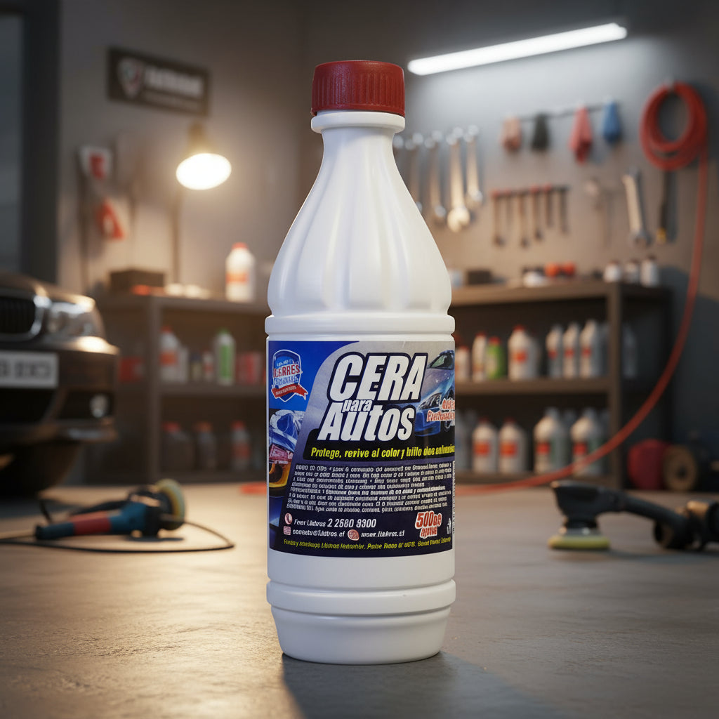 Cera de autos color llabres 500 cc.