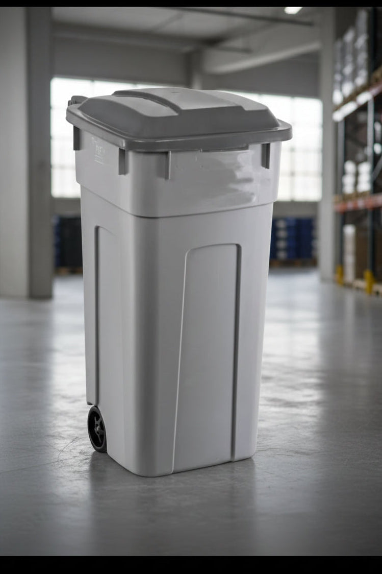 Contenedor Megaforte 93 Lts Gris REY Chile Reyplast