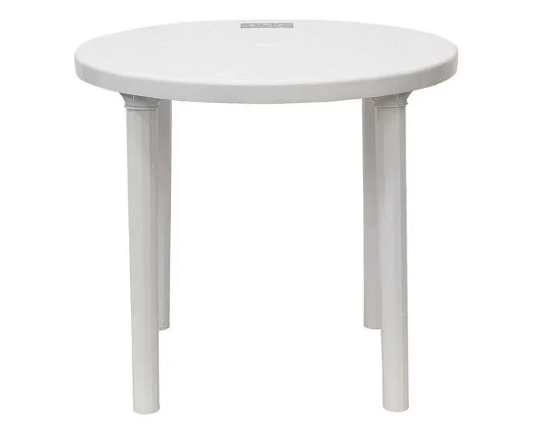 Mesa Redonda Caral Nueve Blanco