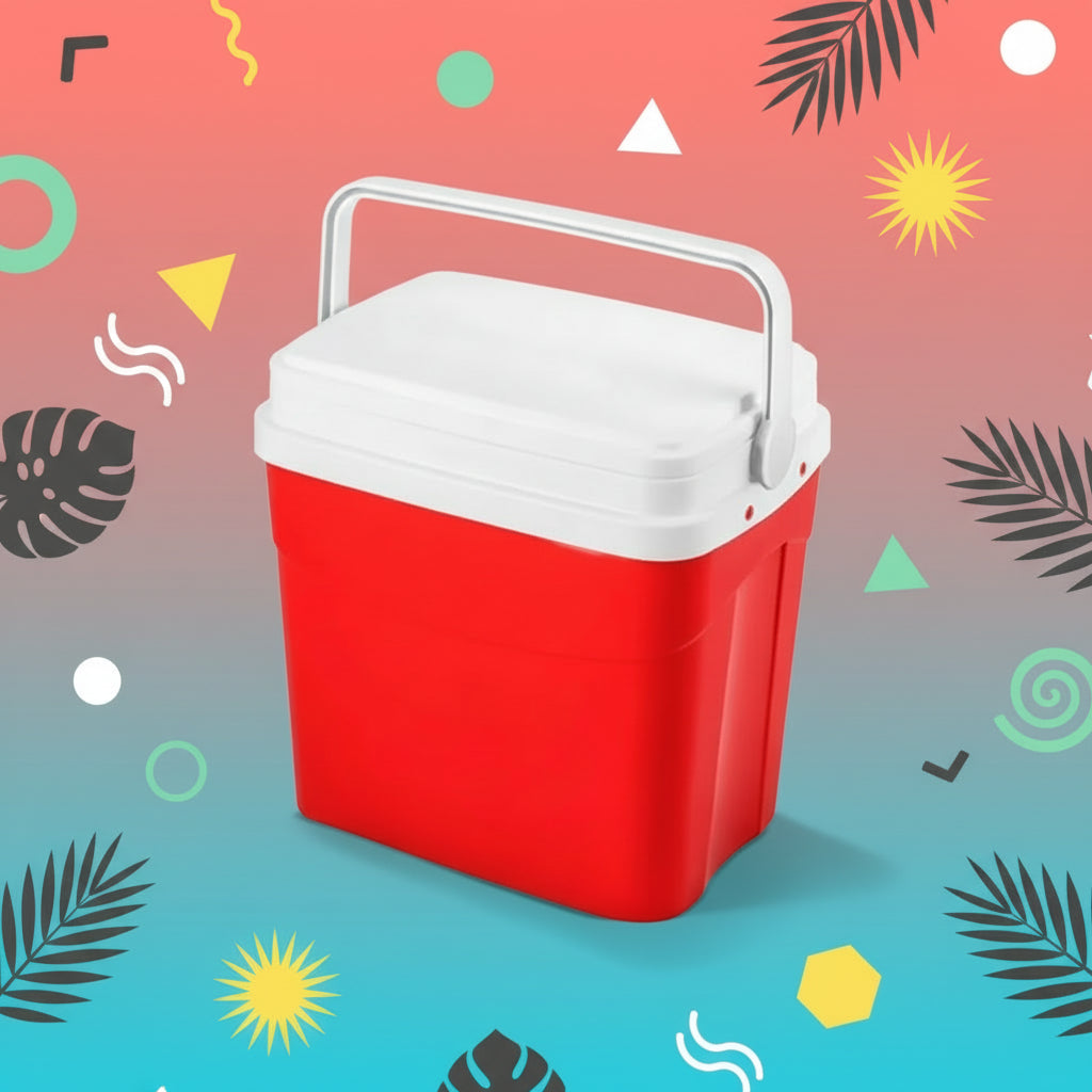 Nevera 30 lts Roja CHILE