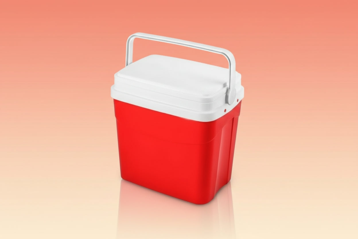 Nevera 35 Lts Colores Chile Emi (rojo azul)