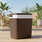 Nevera Taverna Ratan 35 Lts Marron Mano - CHILE