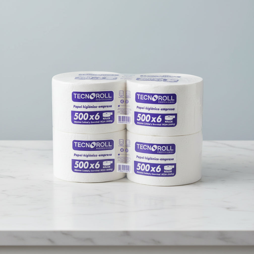Papel Higienico Tecnoroll HS 6x500 Mts Pack