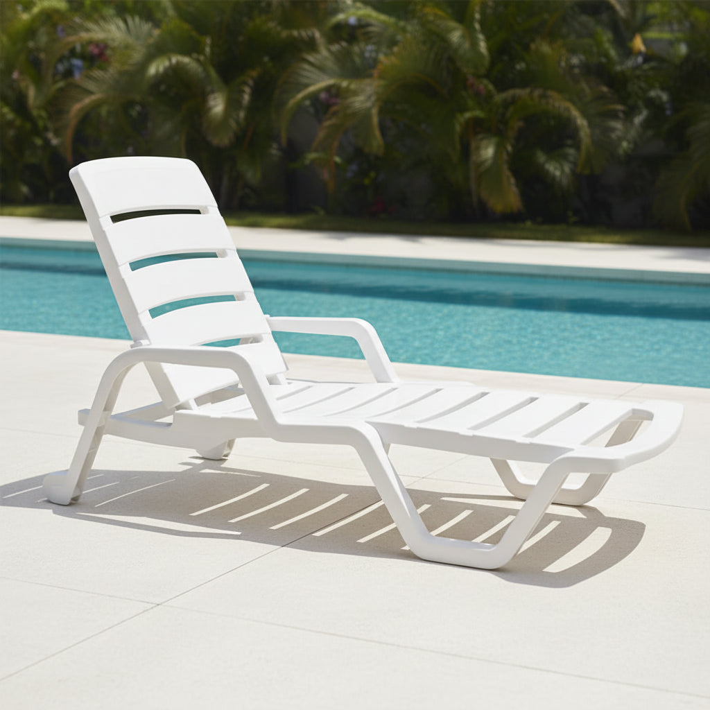 Reposera cabo blanco Retail ReyPlast