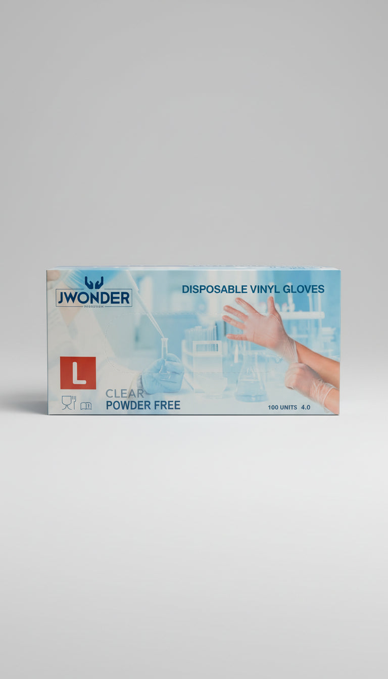 Guantes Trasnparentes Caja De 100 U