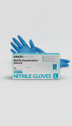 Guantes De Nitrilo Azul Caja De 100 U