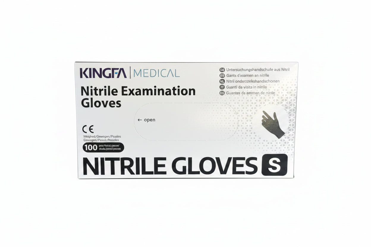 Guante Nitrilo Negro Caja 100 Unidades