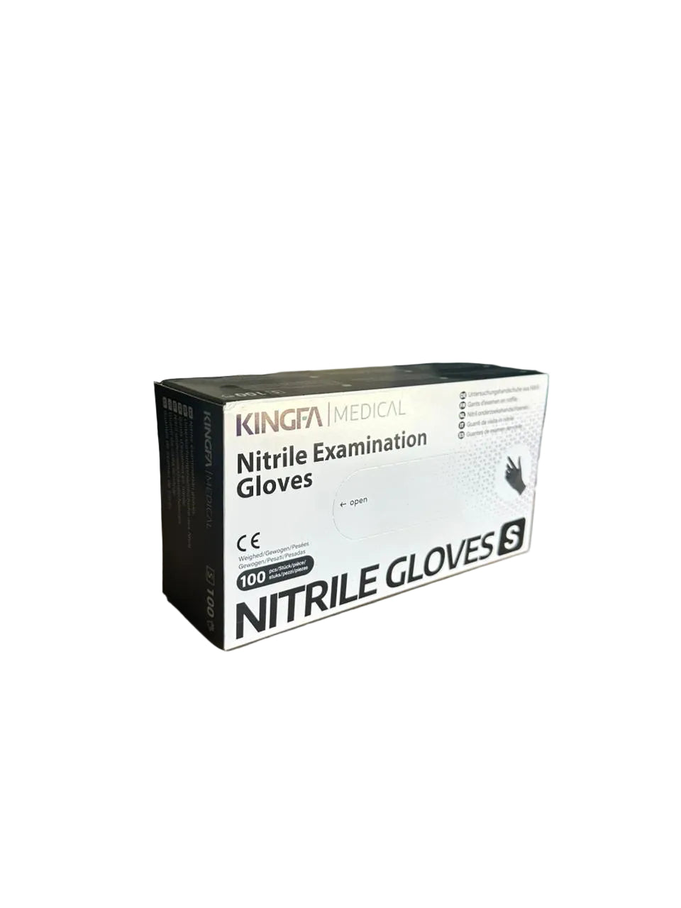 Guante Nitrilo Negro Caja 100 Unidades