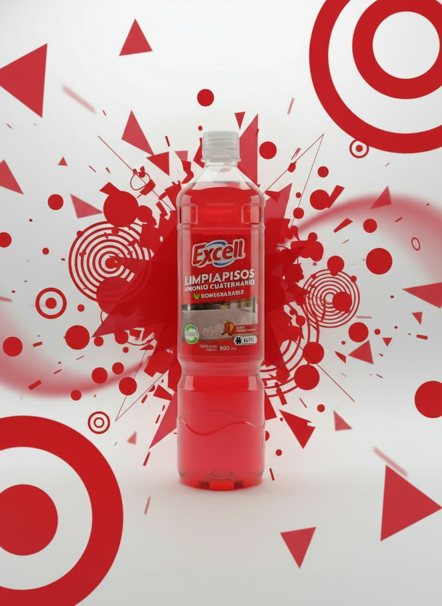 Limpia Piso Excell Mnzana Canela 900 ml.