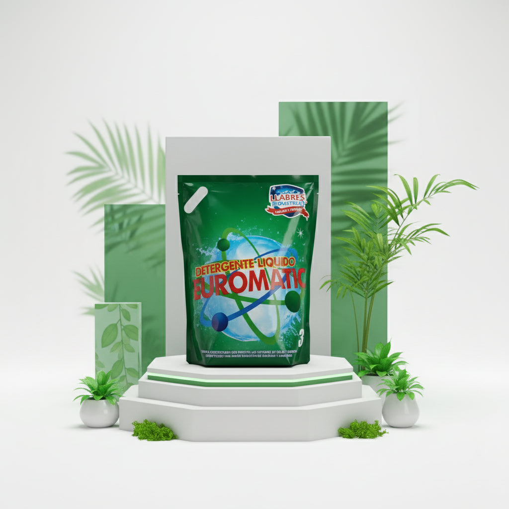 Detergente líquido Euromatic DoyPack LLABRES 3 L.