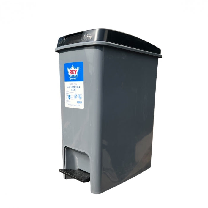 Papelera Automática CLIN Gris 13 Litros Reyplast