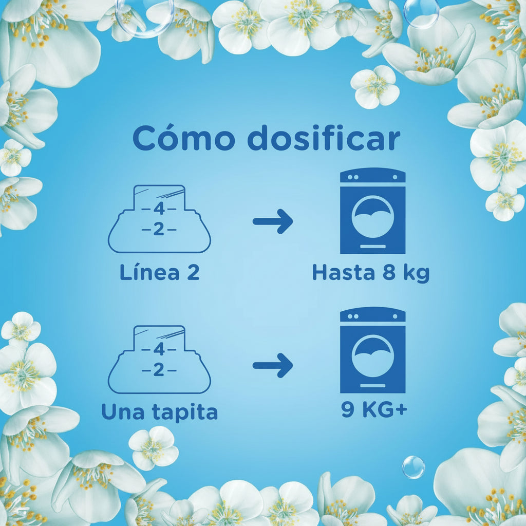 Ace Detergente Líquido 2 en 1 Brisa Fresca 1.9 L